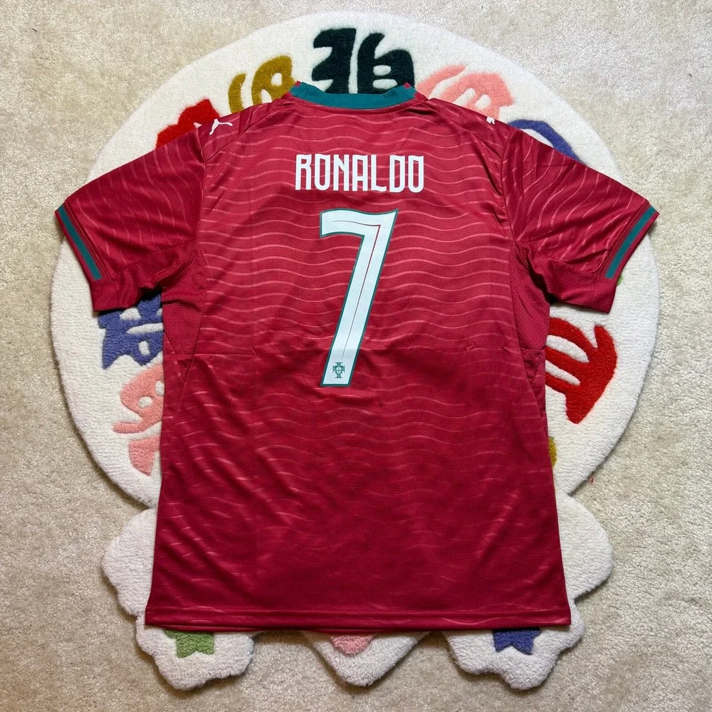 Puma Portugal Ronaldo 7 Home Jersey 2024 Mens Medium